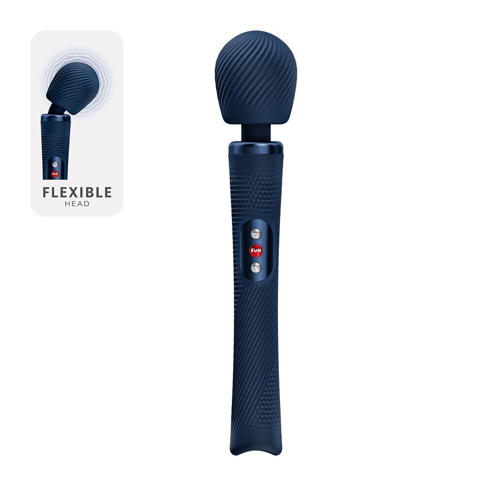 Секс іграшки - Вібромасажер Fun Factory VIM Vibrating Wand Nightblue (м'яте паковання!!!) 2
