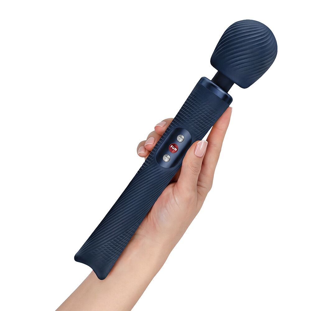 Секс іграшки - Вібромасажер Fun Factory VIM Vibrating Wand Nightblue (м'яте паковання!!!) 5