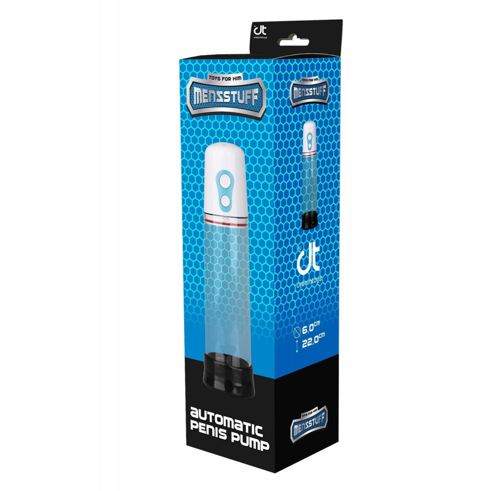 Помпы - Автоматическая мужская помпа Dream Toys Menzstuff прозрачная