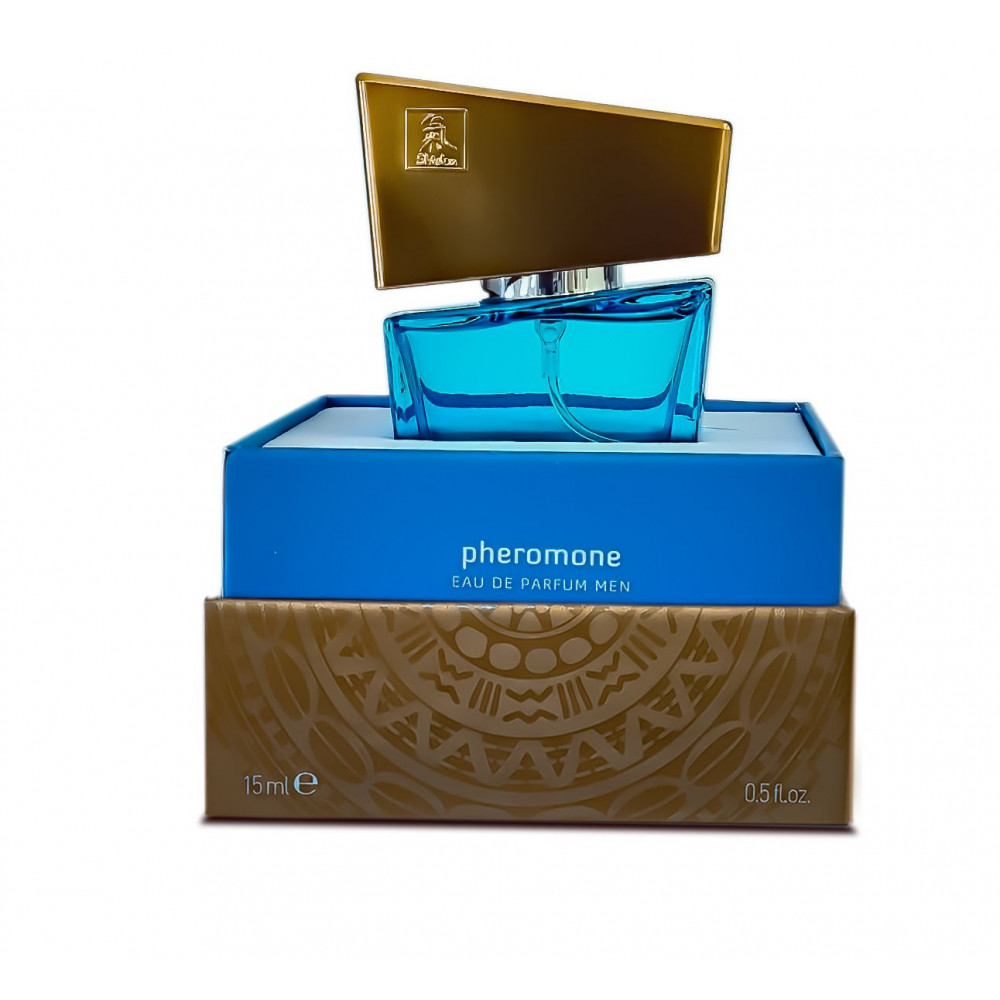 Парфюмерия - Духи с феромонами мужские SHIATSU Pheromone Fragrance men lightblue 15 ml