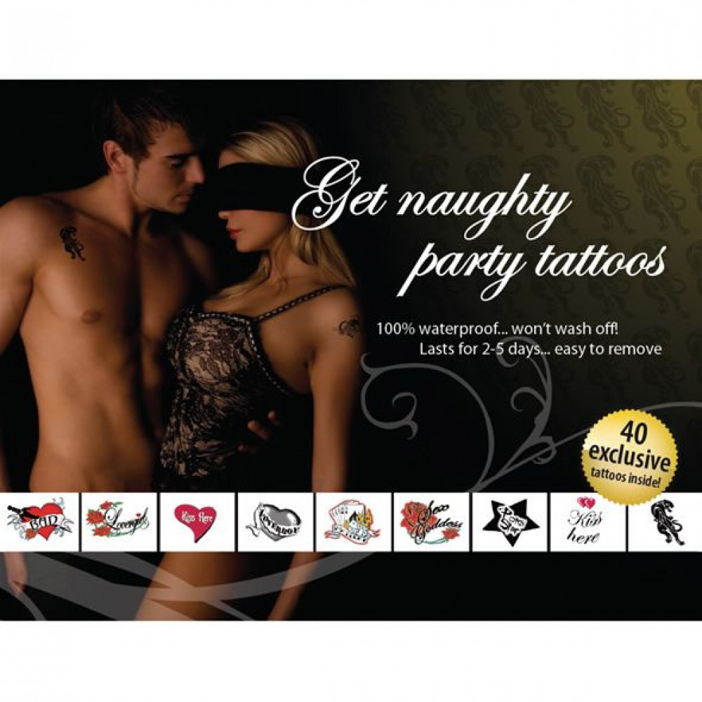 Интимные украшения - Tattoo Set - Get Naughty Party