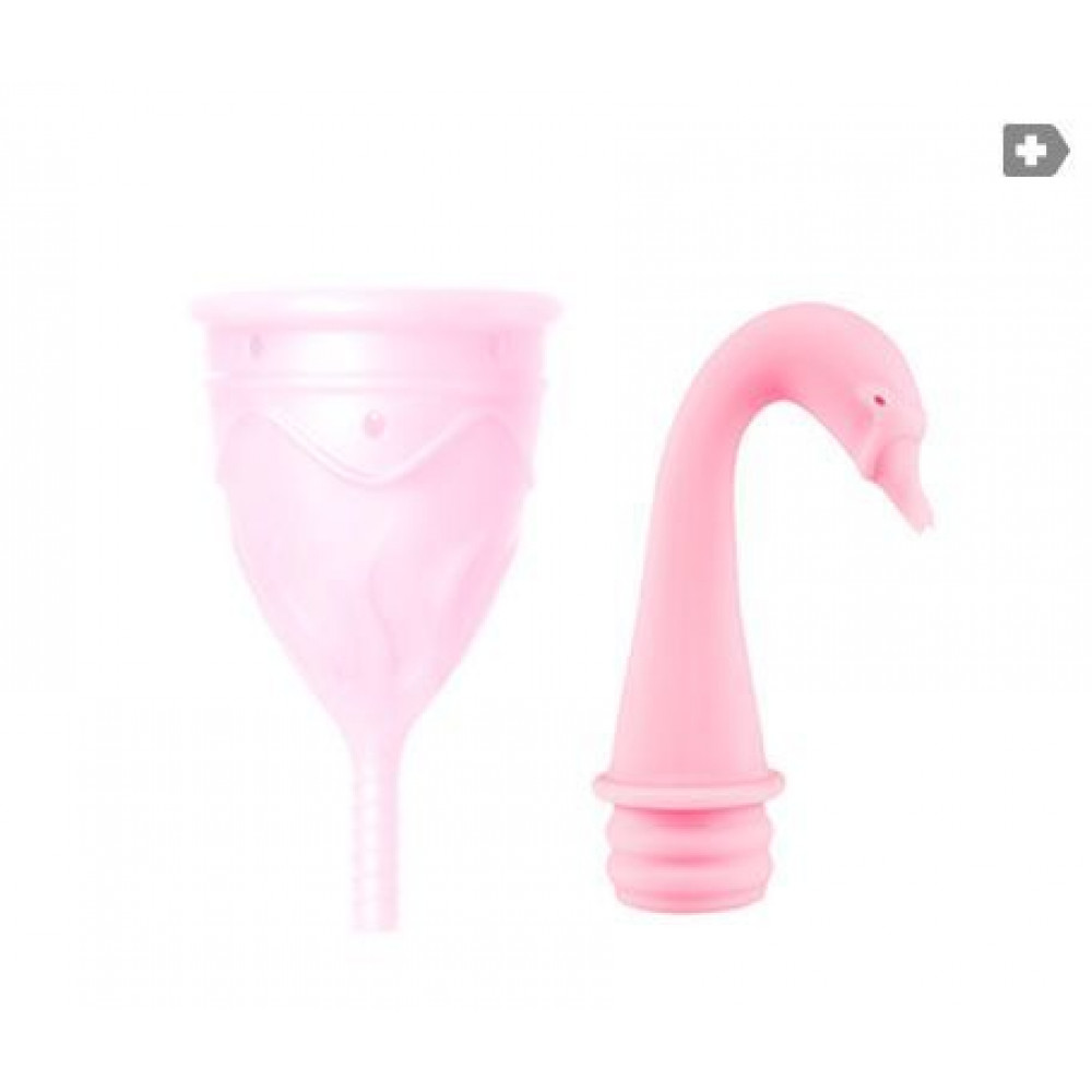  - Менструальная чаша Femintimate Eve Cup размер L с переносным душем, диаметр 3,8см