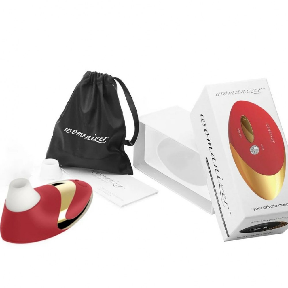 Секс игрушки - Клиторальный стимулятор Womanizer красный W-500 Red 2