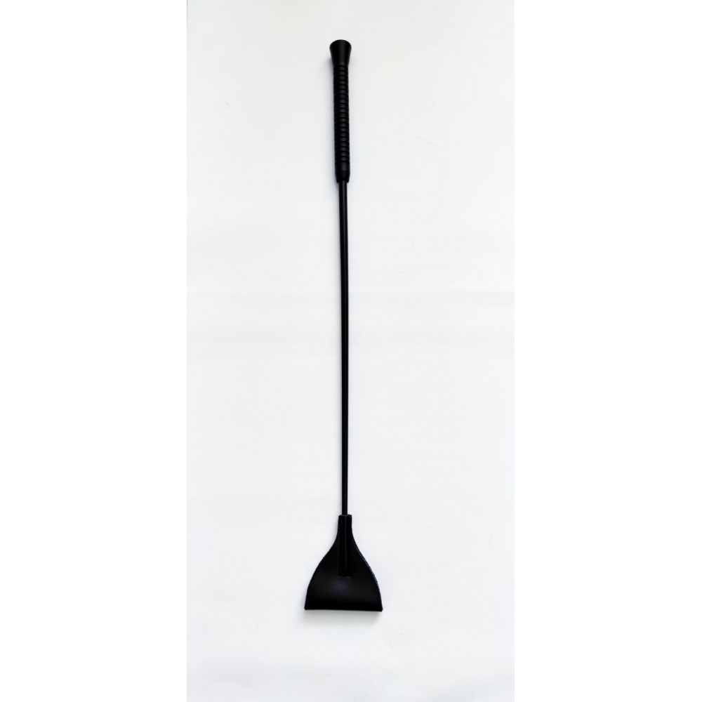БДСМ игрушки - Кожаный стек DS Fetish, черный, 61 см