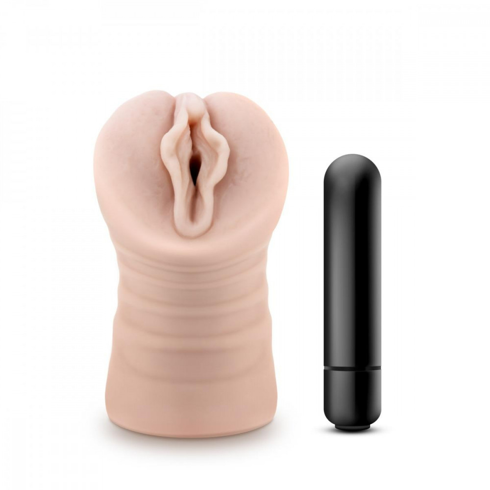 Секс игрушки - Мастурбатор-вагина с вибрацией M FOR MEN ASHLEY VANILLA