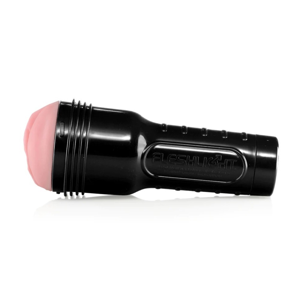 Секс игрушки - Мастурбатор вагина в колбе Pink Lady Destroya Fleshlight, рельефный, киберкожа, бежевый 2