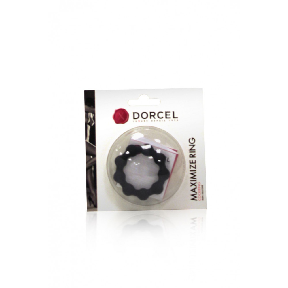 Эрекционное кольцо - Эрекционное кольцо Dorcel Maximize Ring, эластичное, со стимулирующими шариками 1
