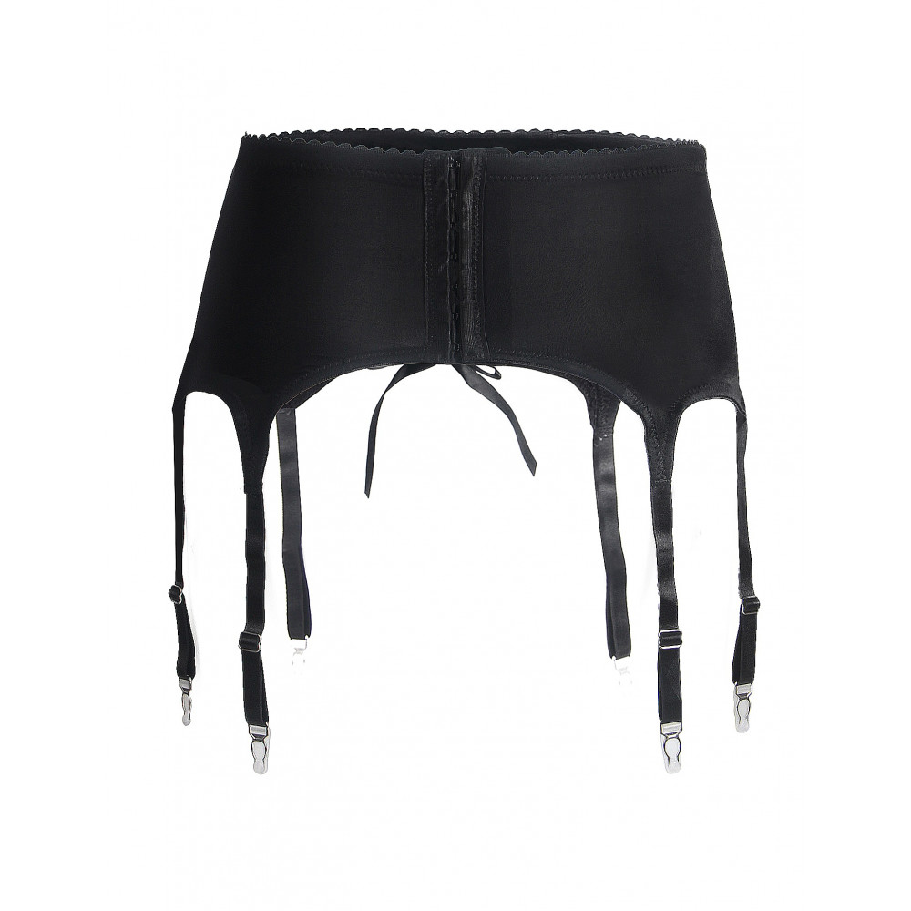 Різне - Чоловічий мереживний пояс з підв'язками Star Night чорний, M 6