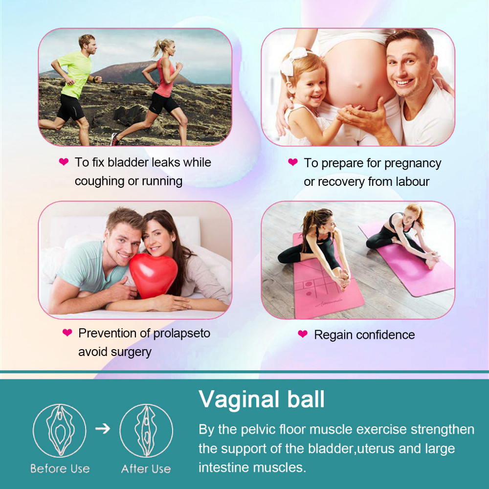 Вагинальные шарики и тренажеры - Набор вагинальных виброшариков Every Night Toys Hailey, 4 шт, с дистанционным пультом, бирюзовый 6