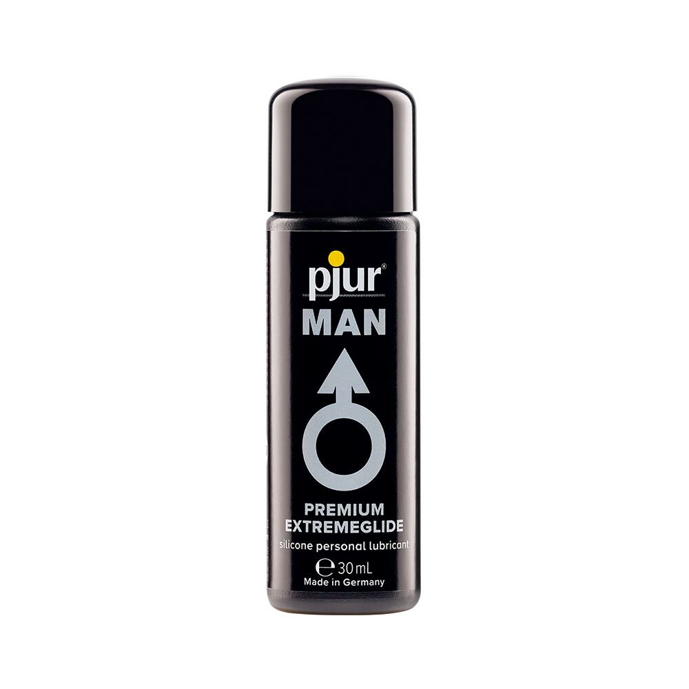 Смазки для мужчин - Густая силиконовая смазка pjur MAN Premium Extremeglide 30 мл с длительным эффектом, экономная