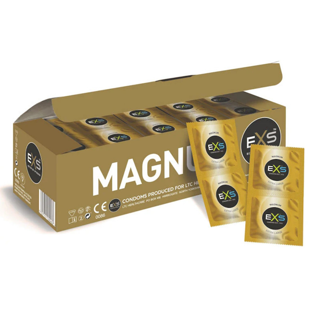 Презервативы - Презерватив EXS Большого размера Magnum LARGE Веган за 5 шт 1