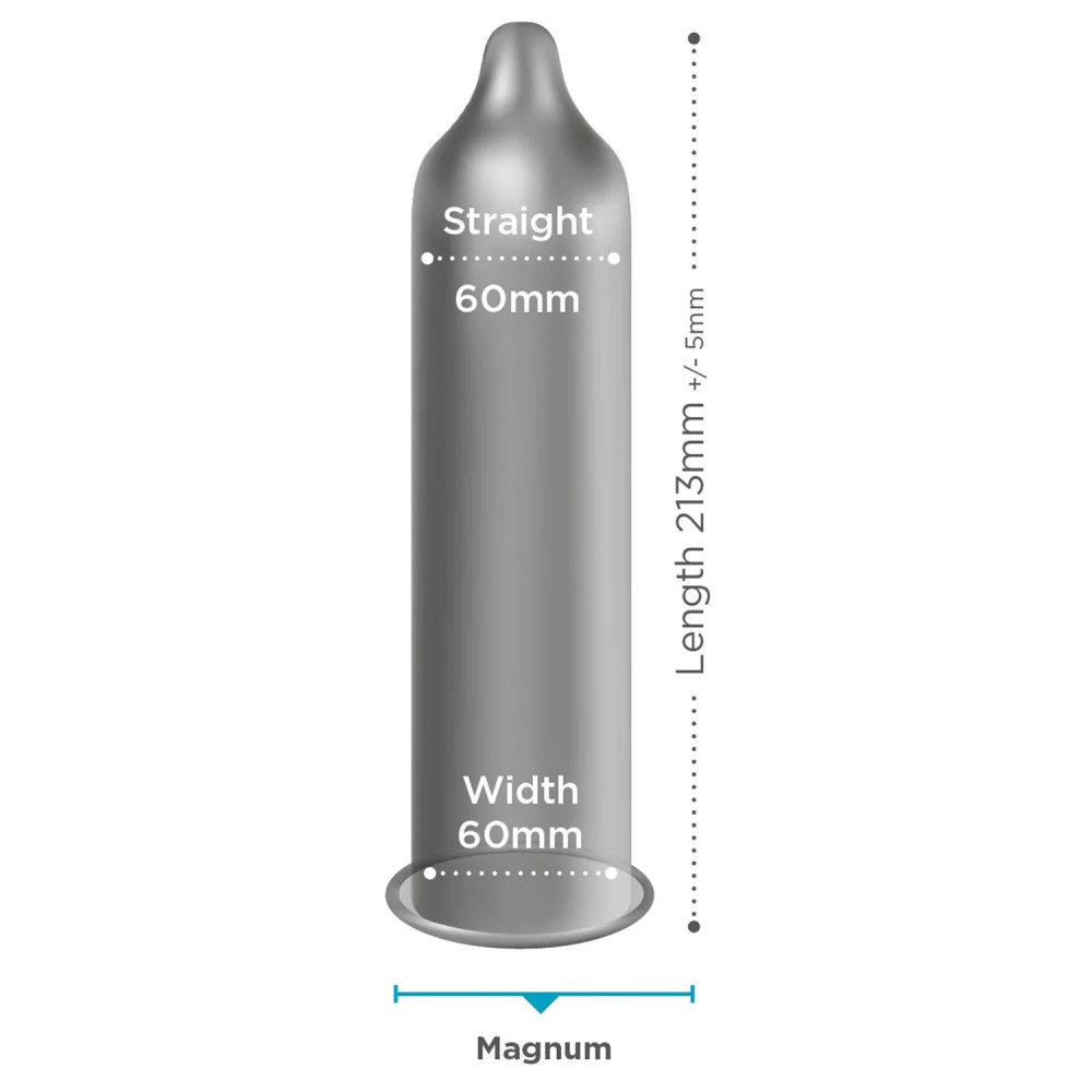 Презервативы - Презерватив EXS Большого размера Magnum LARGE Веган за 5 шт 3