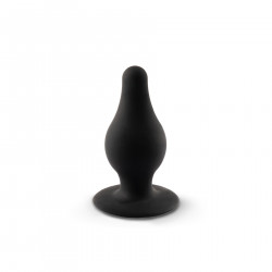 Анальная пробка SilexD (Model 2 size L) двухслойная, силикон+Silexpan, диаметр 4,5 см