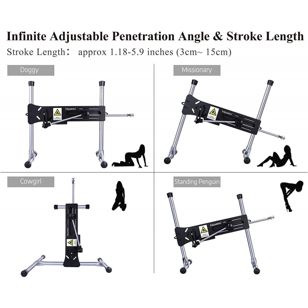 Смарт игрушки - Секс-машина Hismith AK-01 Sex Machine с фаллоимитатором 1