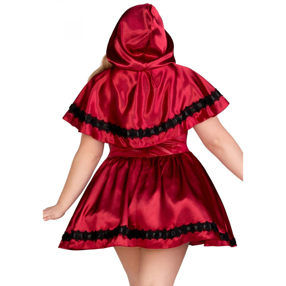 Эротические костюмы - Костюм красной шапочки Leg Avenue Gothic Red Riding Hood 1X-2X 7