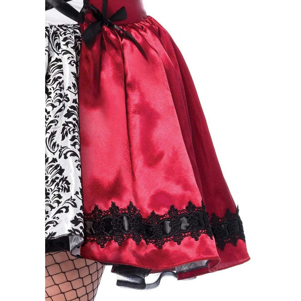 Эротические костюмы - Костюм красной шапочки Leg Avenue Gothic Red Riding Hood 1X-2X 5