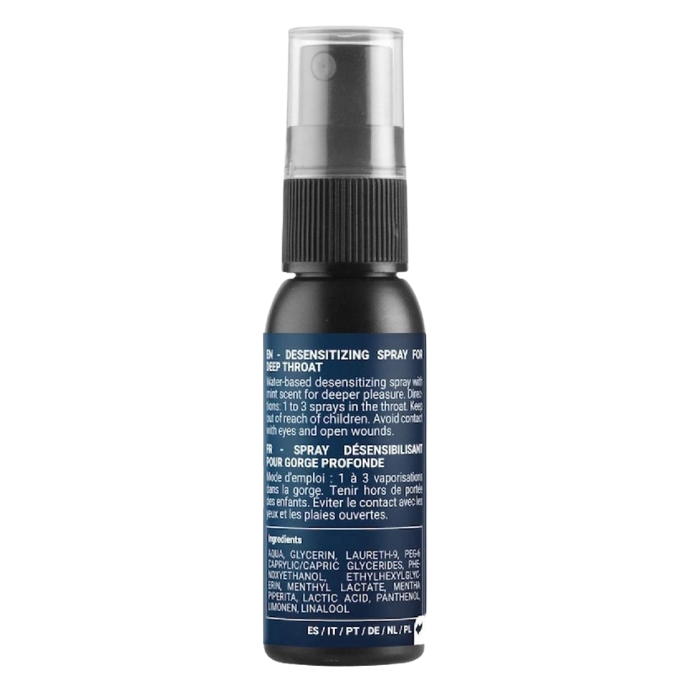 Оральные смазки - Спрей для глубокого минета Fuck & Fist Deep Suck для уменьшения чувствительности горла, 30 мл 1