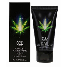 Стимулюючий крем для чоловіків Shots-CBD Cannabis Masturbation Cream For him, 50 ml