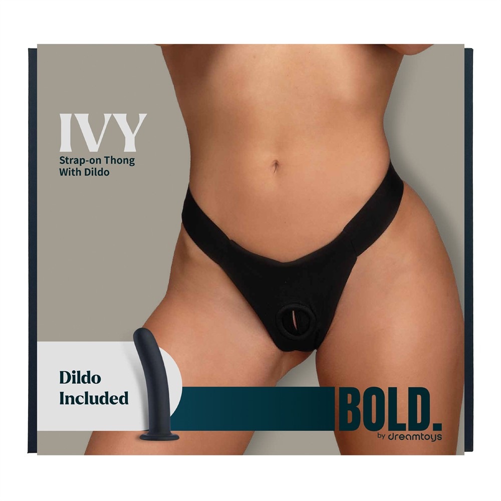 Страпоны - Страпон на трусиках Dream Toys Bold, черный, 12,7 см 1