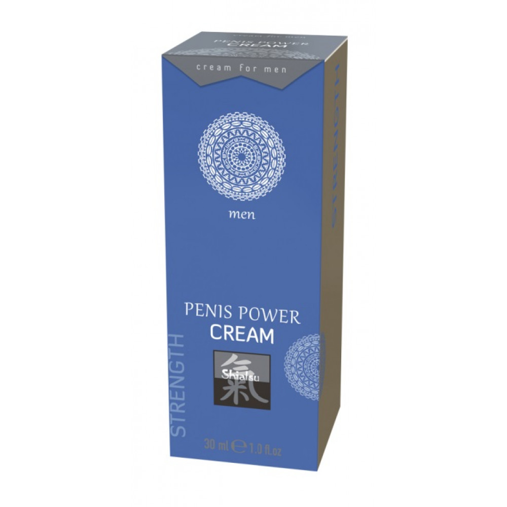 Лубриканты - Стимулирующий крем для мужчин Shiatsu Penis Power Cream men ( 30 ml ) 1