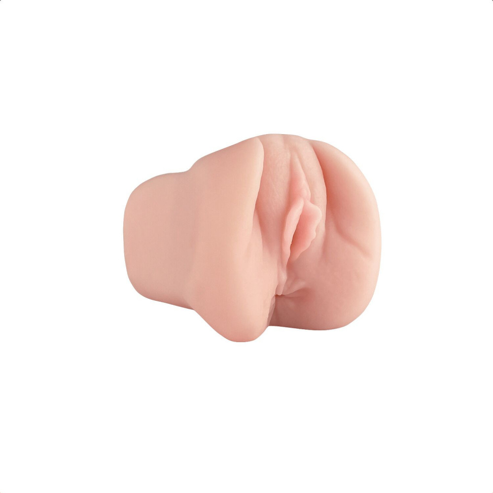 Мастурбаторы без вибрации - Мастурбатор-вагина + попка Alive Lola Super Realistic Masturbator L Flesh, два канала, реалистик 3