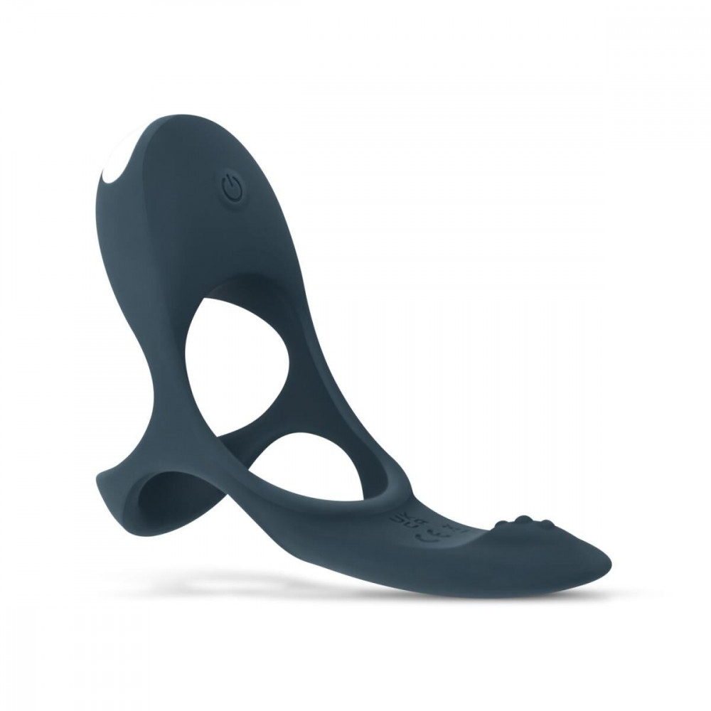 Эрекционные кольца с вибрацией - Эрекционное кольцо Boners Triple Cockring 2