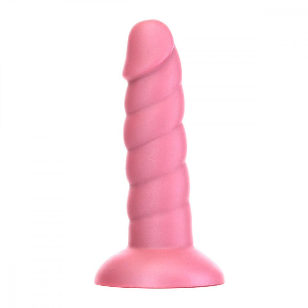 Фалоімітатор - Фалоімітатор Fantasy by Addiction Unicorn Dildo 5.5” Pink, віброкуля в подарунок
