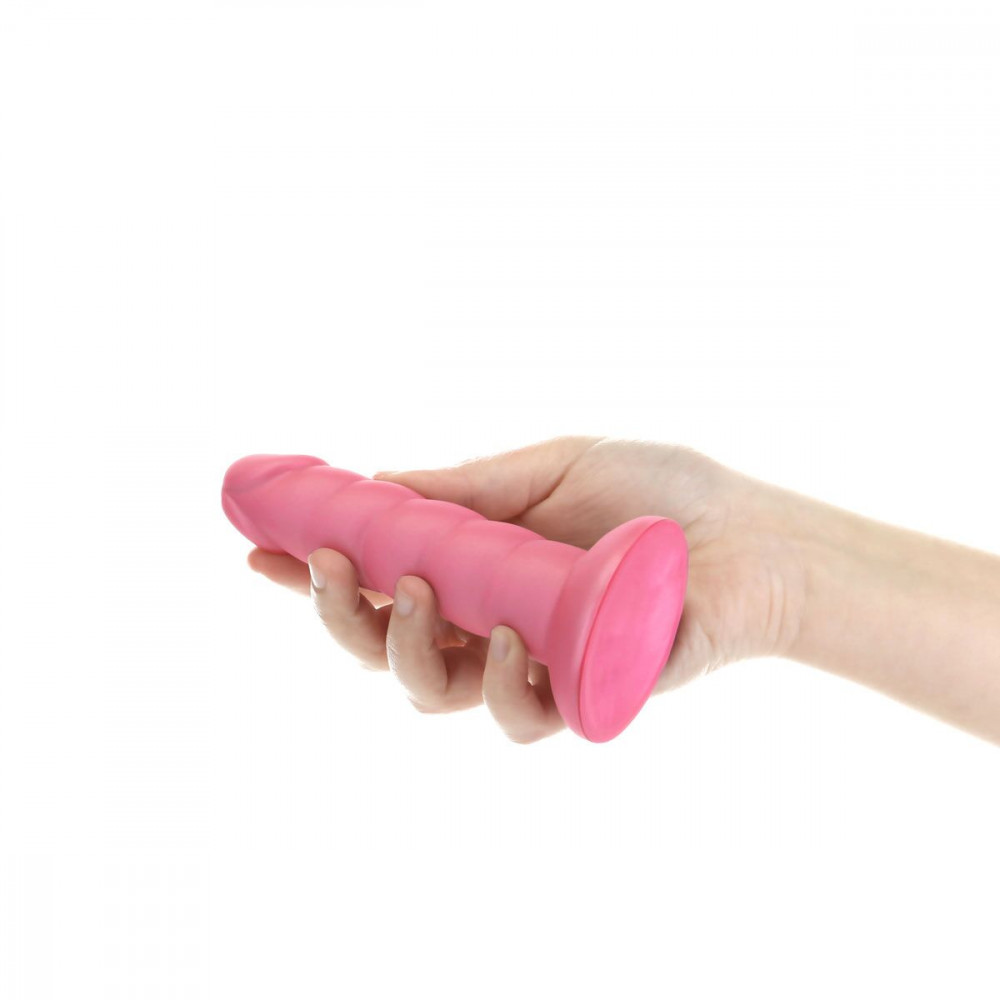 Фалоімітатор - Фалоімітатор Fantasy by Addiction Unicorn Dildo 5.5” Pink, віброкуля в подарунок 2