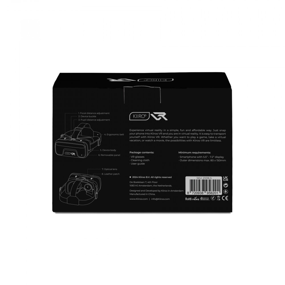 Різне - Окуляри віртуальної реальності Kiiroo VR 12