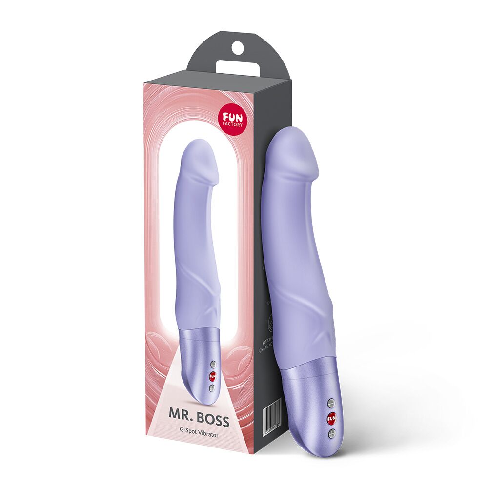 Стимулятор точки G - Вібратор Fun Factory Mr. Boss Purple 1