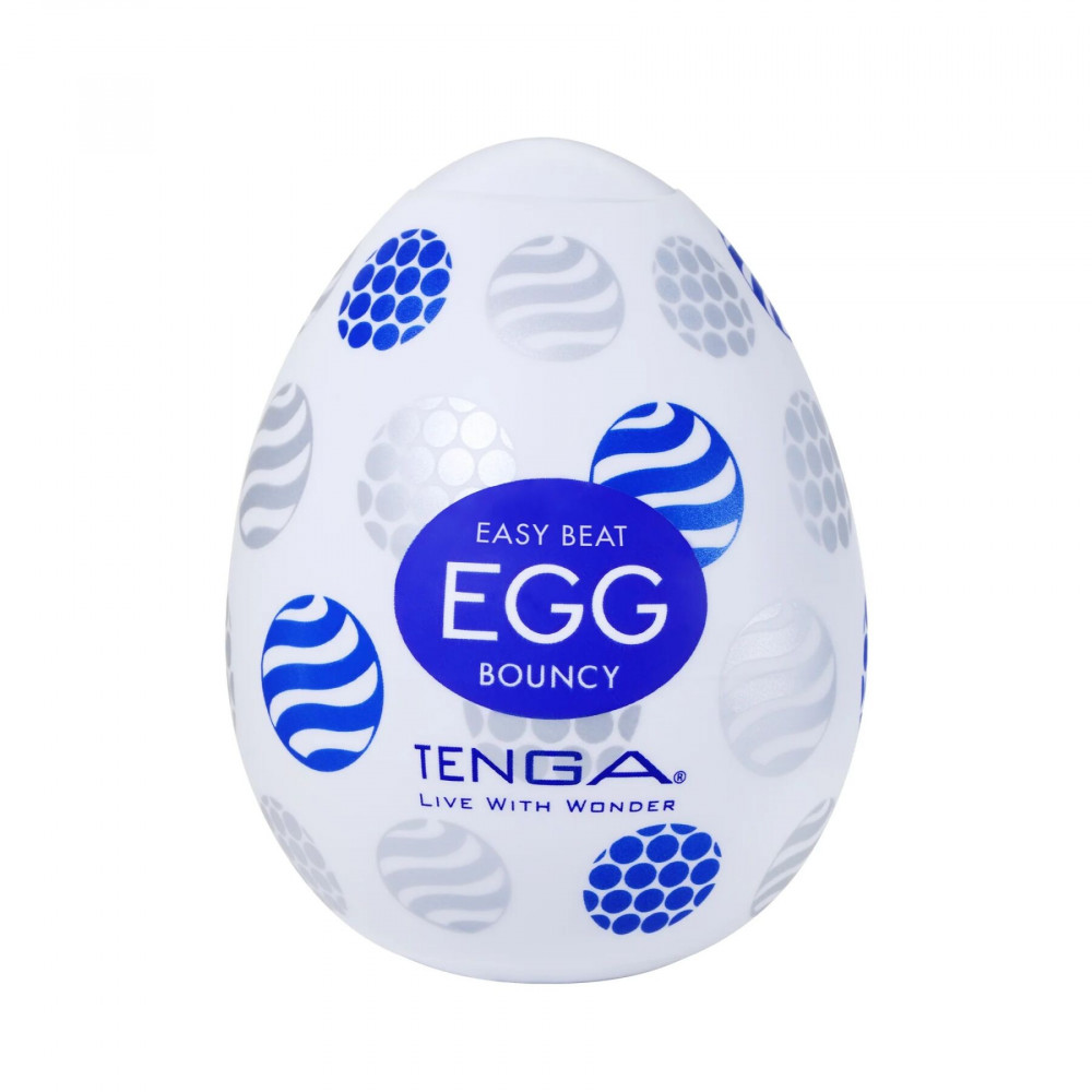 Мастурбатори без вібрації - Мастурбатор-яйце Tenga Egg Bouncy