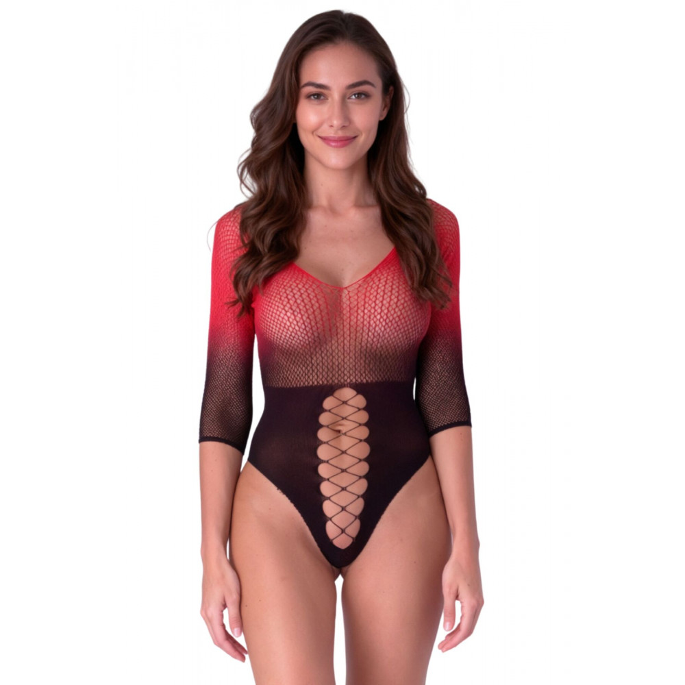 Бодистокинг - Бодистокинг Passion BS118 black/red