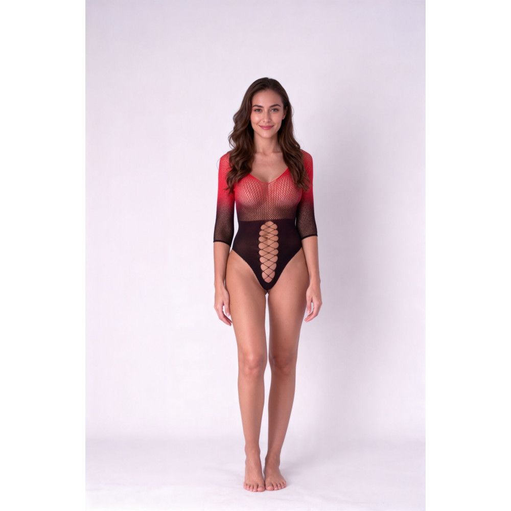 Бодистокинг - Бодистокинг Passion BS118 black/red 3
