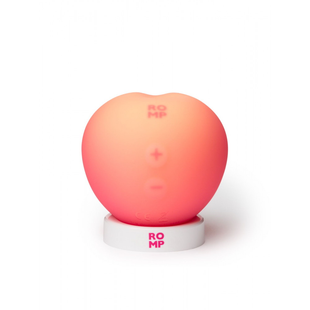 Вакуумный вибратор - Вакуумный клиторальный стимулятор Romp Pink Peach 17