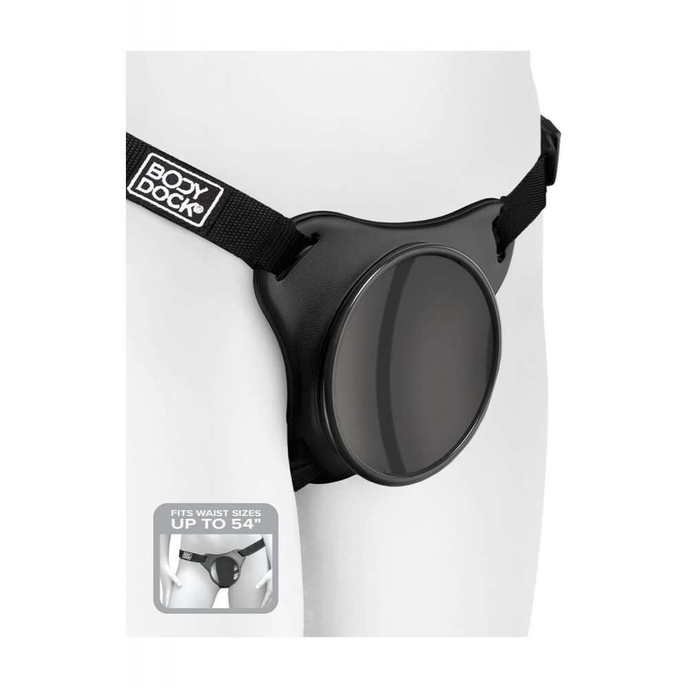 Різне - Трусики для страпону з присоскою Pipedream Body Dock Original чорні 2