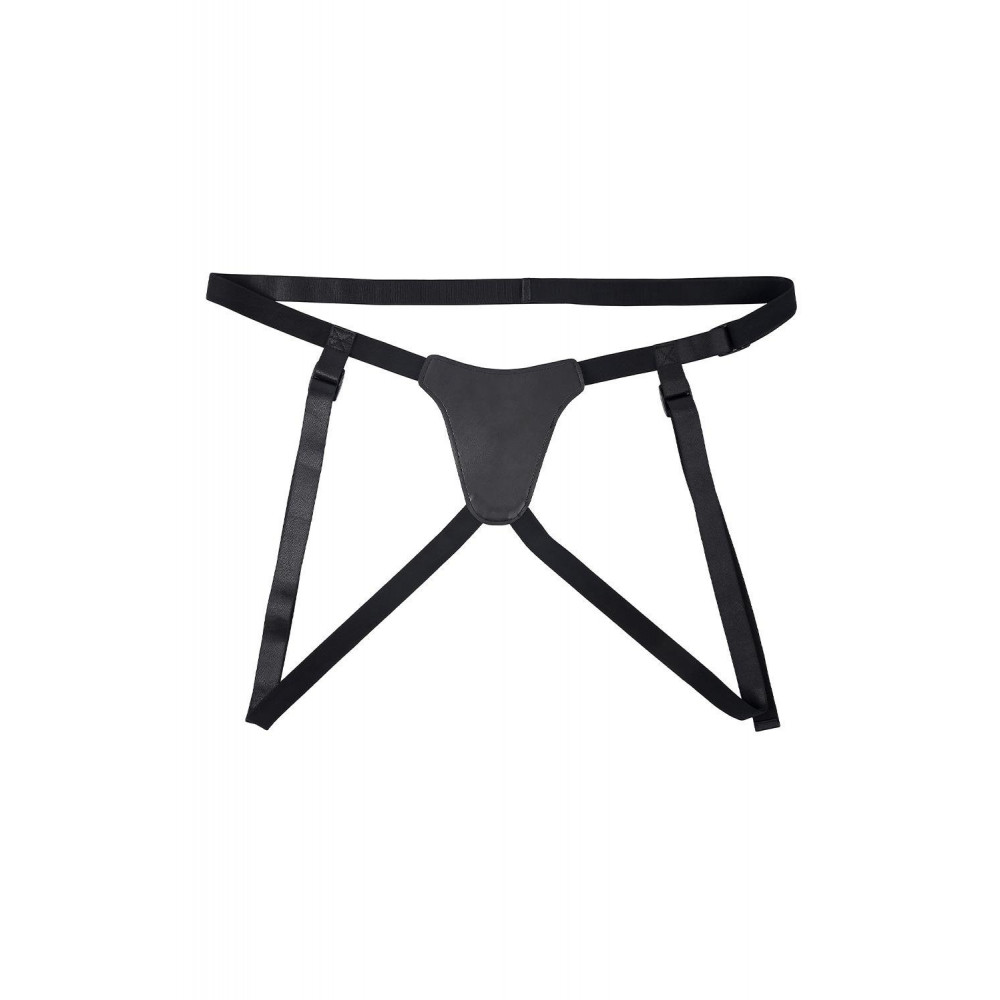 Страпони - Трусики-ремені для страпону Gender X чорні 4