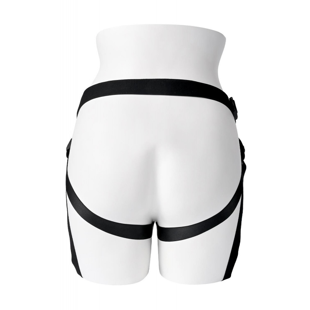 Страпони - Трусики-ремені для страпону Gender X чорні 2