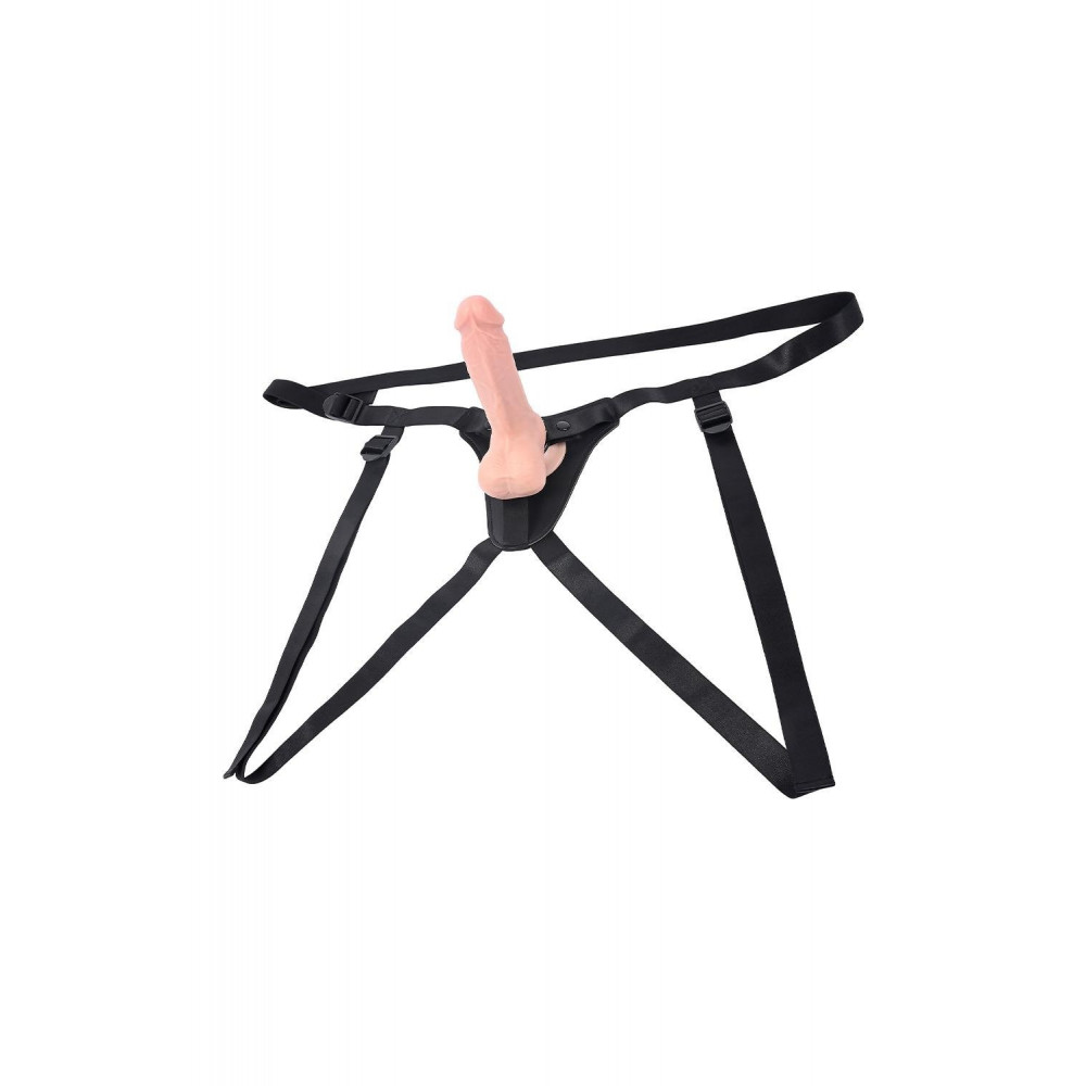 Страпони - Трусики-ремені для страпону Gender X чорні 5