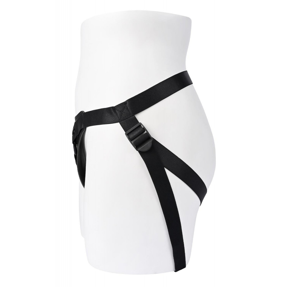 Страпони - Трусики-ремені для страпону Gender X чорні 7