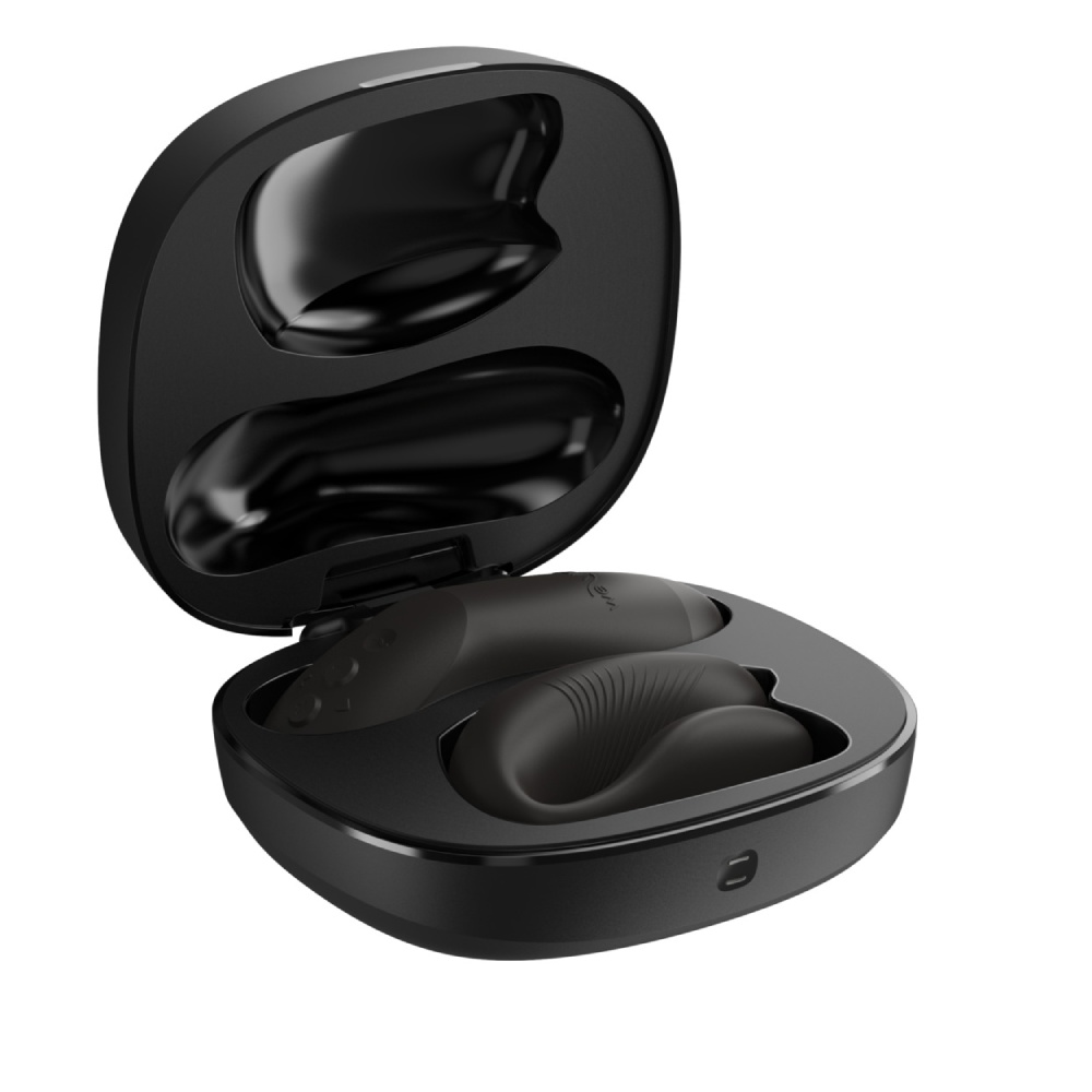 Игрушки для пар - Вибратор для пар We-Vibe Chorus Pro Satin Blackс пультом и приложением, черный 8