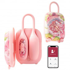 Віброяйце та вакуумний стимулятор для клітора 2в1 BeYourLover Magic Suitcase у зарядному кейсі