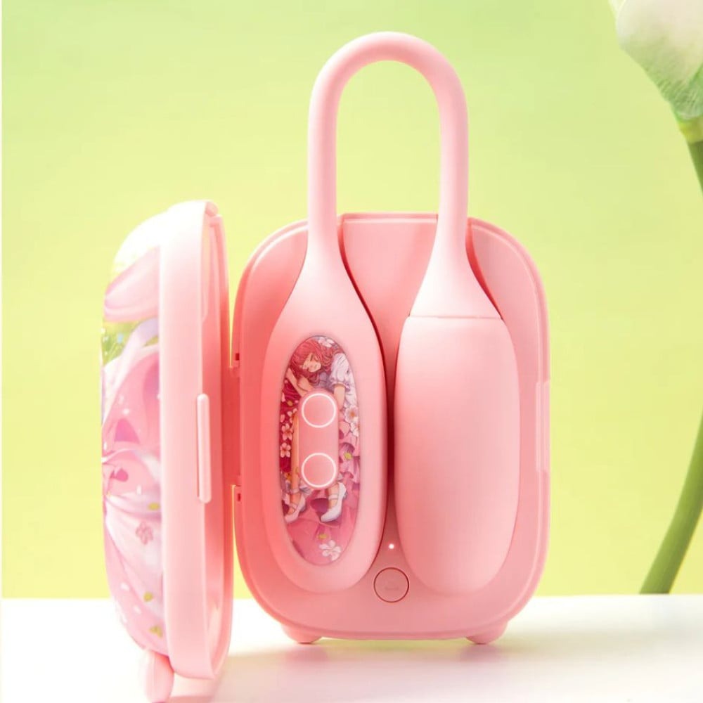  - Віброяйце та вакуумний стимулятор для клітора 2в1 BeYourLover Magic Suitcase у зарядному кейсі 7