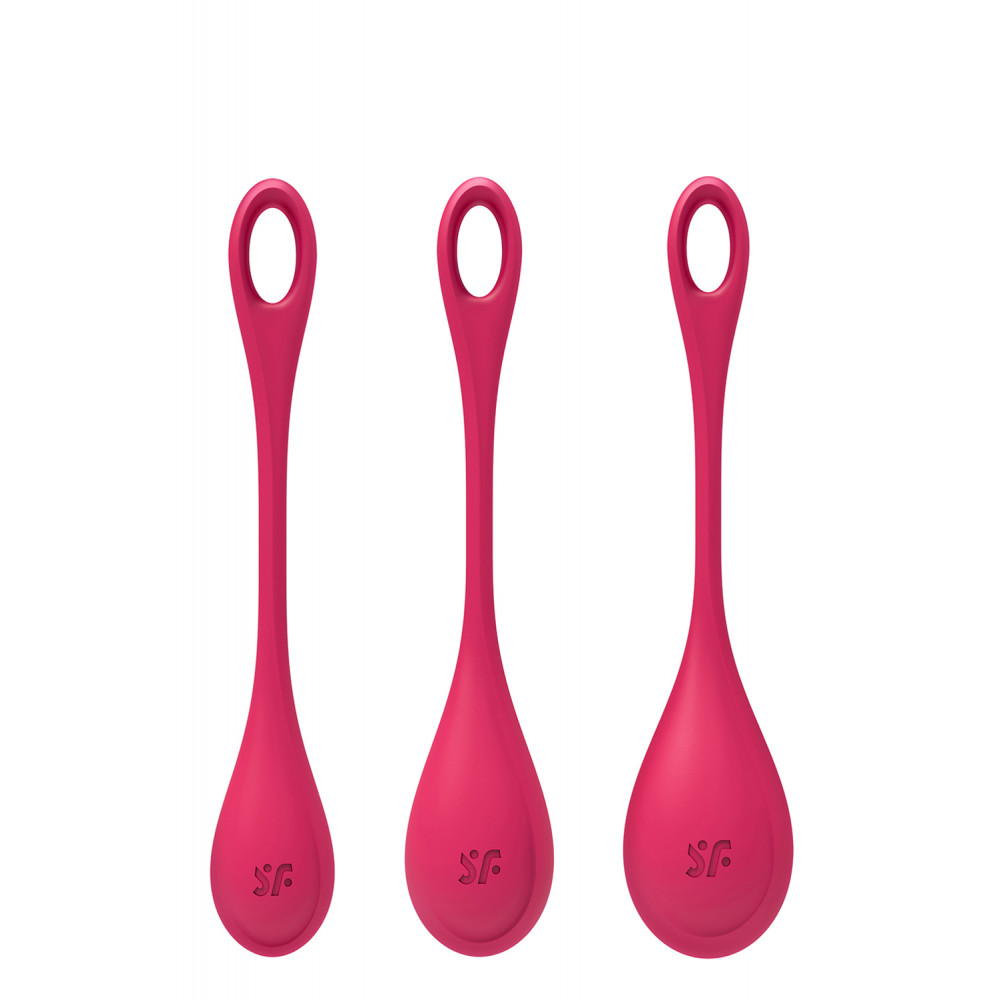 Вагинальные шарики - T360186 Набор вагинальных шариков Satisfyer Yoni Power 1 Red