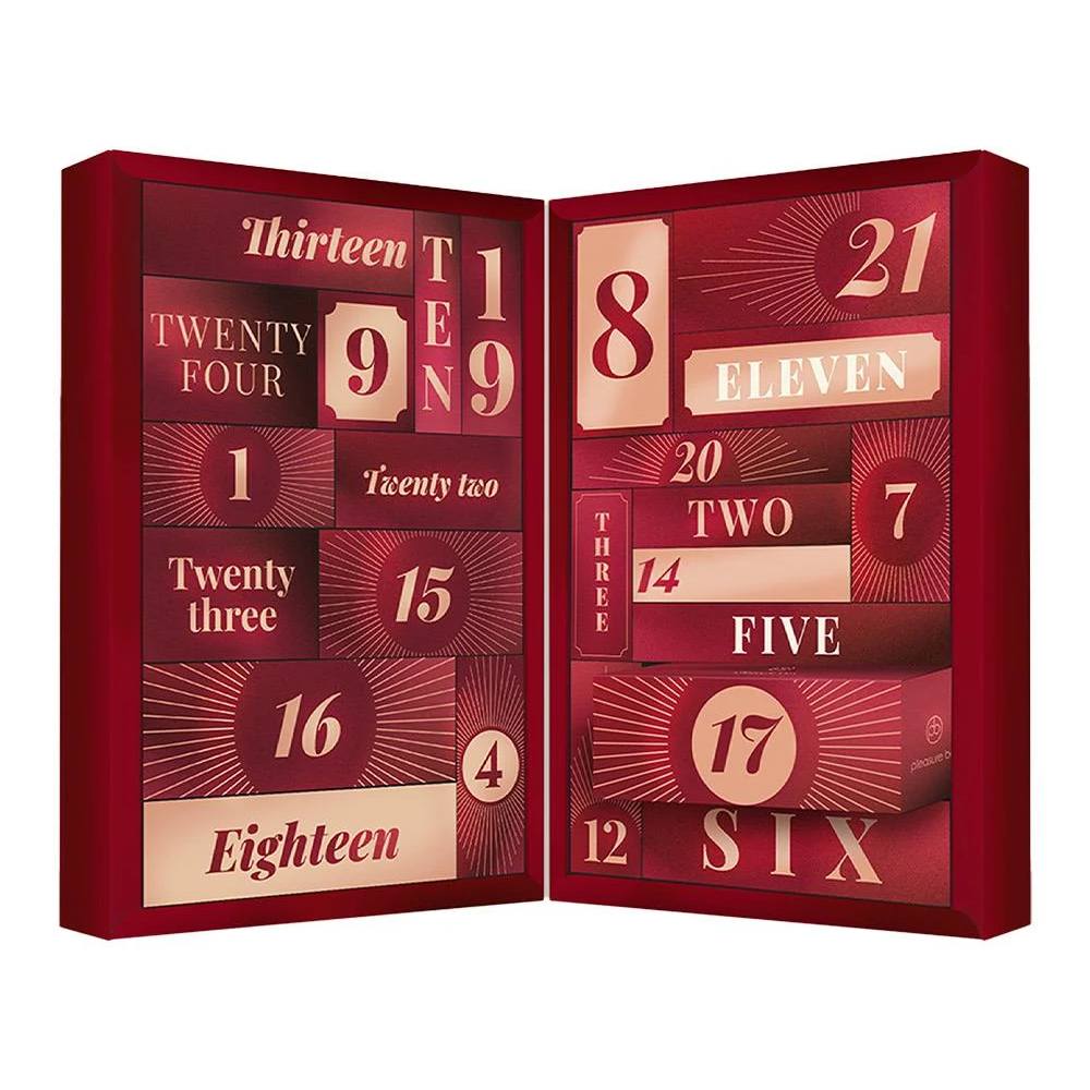 Секс боксы - Адвент-календар Dream Toys Pleasure Box, красный, 24 предмета 27