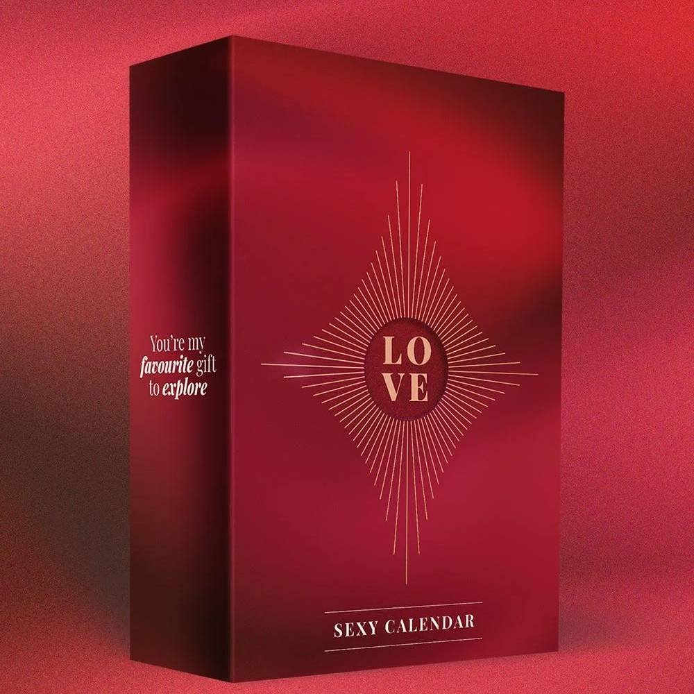 Секс боксы - Адвент-календар Dream Toys Pleasure Box, красный, 24 предмета 15