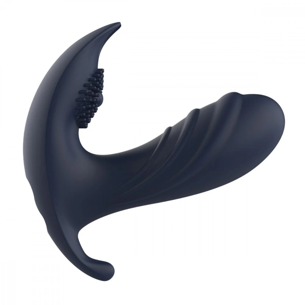 Массажеры простаты - Анатомический массажер простаты с вибрацией Dream Toys Startroopers, синий, 12,5 см 4