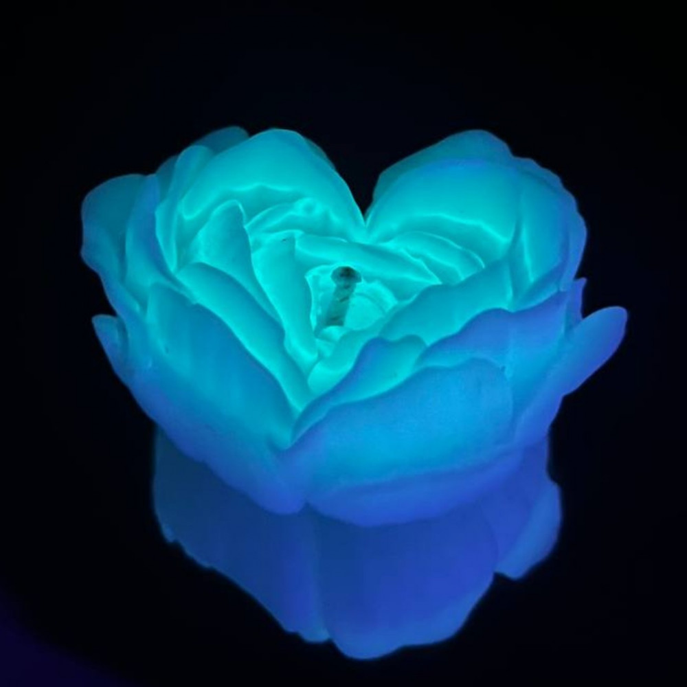 Для масажу - Cвiчка люмінісцентна низькотемпературна GlowKink блакитна, М 2