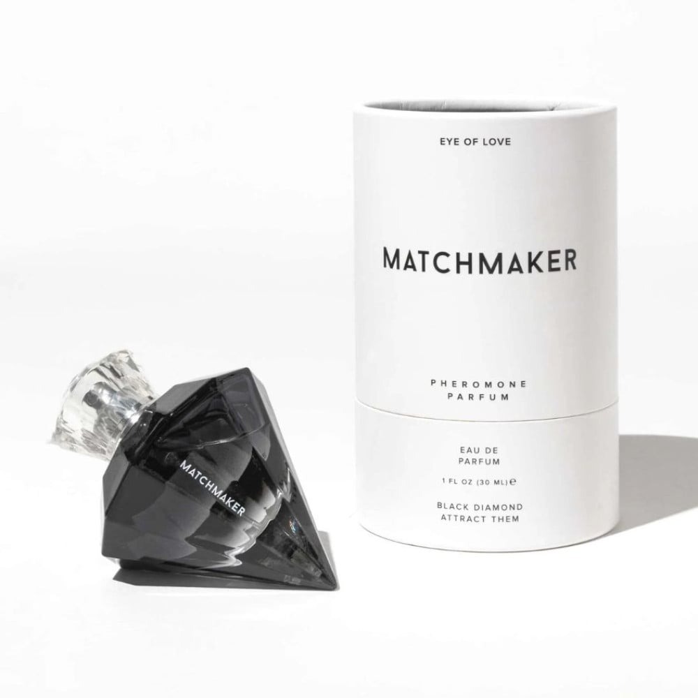 Лубриканты - Духи с феромонами для мужчин Eye of Love Matchmaker Black Diamond для повышения уверенности, 30 мл 1