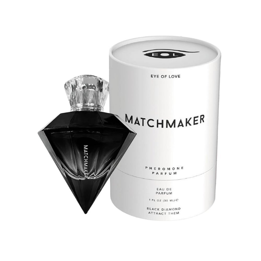 Лубриканты - Духи с феромонами для мужчин Eye of Love Matchmaker Black Diamond для повышения уверенности, 30 мл