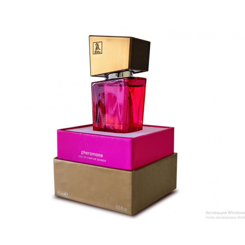 Разное - Духи с феромонами женские SHIATSU Pheromone Fragrance women pink, 15 мл